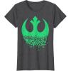image:imageStar Wars Saint Patricks Day Rebel Alliance TShirt TShirtDark Heather Grey