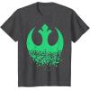 image:imageStar Wars Saint Patricks Day Rebel Alliance TShirt TShirtDark Heather Grey
