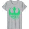 image:imageStar Wars Saint Patricks Day Rebel Alliance TShirt TShirtHeather Grey