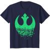 image:imageStar Wars Saint Patricks Day Rebel Alliance TShirt TShirtNavy Blue