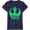 image:imageStar Wars Saint Patricks Day Rebel Alliance TShirt TShirtNavy Blue