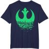 image:imageStar Wars Saint Patricks Day Rebel Alliance TShirt TShirtNavy Blue