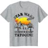 image:imageStar Wars Tatooine Summer Camp Igloo Sunrise Retro TShirt TShirtHeather Grey