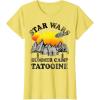 image:imageStar Wars Tatooine Summer Camp Igloo Sunrise Retro TShirt TShirtLemon Yellow