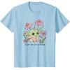 image:imageStar Wars The Mandalorian Grogu Enjoy The Little Things TShirtBaby Blue