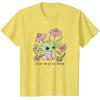 image:imageStar Wars The Mandalorian Grogu Enjoy The Little Things TShirtLemon Yellow