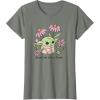 image:imageStar Wars The Mandalorian Grogu Enjoy The Little Things TShirtOlive Heather