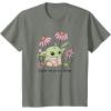 image:imageStar Wars The Mandalorian Grogu Enjoy The Little Things TShirtOlive Heather