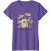 image:imageStar Wars The Mandalorian Grogu Enjoy The Little Things TShirtPurple Heather