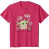 image:imageStar Wars The Mandalorian Grogu Enjoy The Little Things TShirtRed Heather