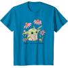 image:imageStar Wars The Mandalorian Grogu Enjoy The Little Things TShirtSapphire Blue