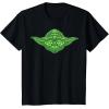 image:imageStar Wars Yoda Clover Face St Patricks Day Graphic TShirt TShirtBlack