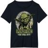 image:imageStar Wars Yoda Pinch Me Not St Patricks Graphic TShirt TShirtBlack