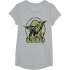 image:imageStar Wars Yoda Pinch Me Not St Patricks Graphic TShirt TShirtHeather Grey