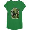 image:imageStar Wars Yoda Pinch Me Not St Patricks Graphic TShirt TShirtKelly Green