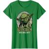 image:imageStar Wars Yoda Pinch Me Not St Patricks Graphic TShirt TShirtKelly Green