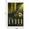 image:imageTrends International Star Wars Endor  See the Forest by Russell Walks Wall Poster 22375 x 34 Premium Unframed VersionPremium Print and Beechwood Hanger Bundle