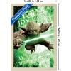 image:imageTrends International Star Wars Saga  Yoda Wall Poster 22375 x 34 Premium Unframed VersionBlonde Framed Version