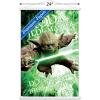 image:imageTrends International Star Wars Saga  Yoda Wall Poster 22375 x 34 Premium Unframed VersionPremium Print and White Hanger Bundle