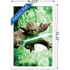 image:imageTrends International Star Wars Saga  Yoda Wall Poster 22375 x 34 Premium Unframed VersionWhite Framed Version