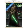 image:imageTrends International Star Wars The Mandalorian Season 3  Kelleran Beq Wall Poster 34L x 224W Premium Unframed VersionPremium Print and Beechwood Hanger Bundle