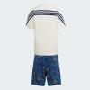 image:imageadidas UnisexKids Star Wars Young Jedi TShirt SetOff WhiteDark BlueMulticolor