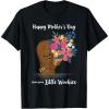 image:imageStar Wars Classic Mothers Day Flowers From Little Wookie TShirtBlack