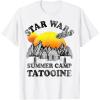 image:imageStar Wars Tatooine Summer Camp Igloo Sunrise Retro TShirt TShirtWhite