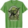 image:imageStar Wars Yoda Pinch Me Not St Patricks Graphic TShirt TShirtGrass Green