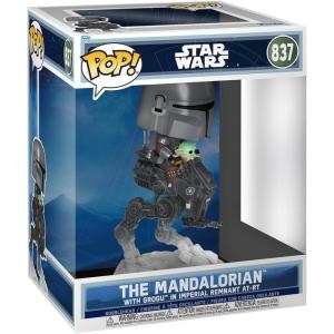 image:imageFunko Pop Rides Deluxe Mandalorian amp Grogu  The Mandalorian with Grogu in Imperial Remnant ATRT  Collectable Vinyl Figure  Gift Idea  Official Merchandise  Star Wars Fans
