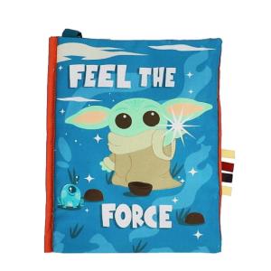 image:imageKids Preferred Star Wars THE Mandalorian Grogu Deluxe Soft Book  with Crinkle Pages Teether OntheGo Clip Sensory Textures Ages 0