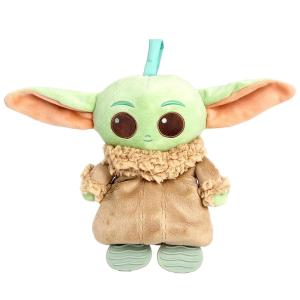 image:imageKids Preferred Star Wars The Mandalorian Grogu On The Go Sensory Toy  with Teether Crinkle Sounds Tactile Ribbons On The Go Strap for Ages 0 yrs