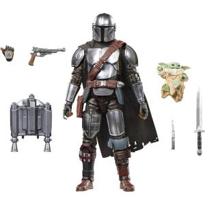 image:imageSTAR WARS The Black Series The Mandalorian amp Grogu The Mandalorian amp Grogu Deluxe Collectible 6 Inch Action Figure Gift