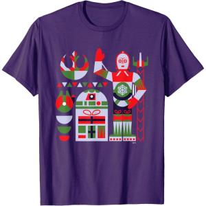image:imageStar Wars R2D2 and C3PO Nordic Print Christmas Holiday TShirtPurple
