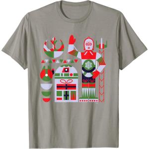 image:imageStar Wars R2D2 and C3PO Nordic Print Christmas Holiday TShirtSlate Grey