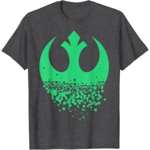 image:imageStar Wars Saint Patricks Day Rebel Alliance TShirt TShirtDark Heather Grey