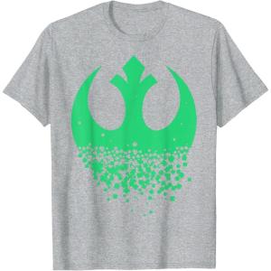 image:imageStar Wars Saint Patricks Day Rebel Alliance TShirt TShirtHeather Grey