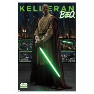 image:imageTrends International Star Wars The Mandalorian Season 3  Kelleran Beq Wall Poster 34L x 224W Premium Unframed VersionWhite Framed Version