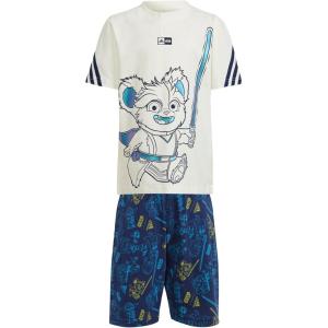 image:imageadidas UnisexKids Star Wars Young Jedi TShirt SetOff WhiteDark BlueMulticolor