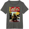 image:imageStar Wars The Book Of Boba Fett Comic Cover TShirtAsphalt Grey