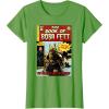 image:imageStar Wars The Book Of Boba Fett Comic Cover TShirtGrass Green