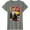 image:imageStar Wars The Book Of Boba Fett Comic Cover TShirtOlive Heather