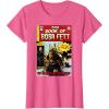 image:imageStar Wars The Book Of Boba Fett Comic Cover TShirtPink Heather