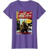 image:imageStar Wars The Book Of Boba Fett Comic Cover TShirtPurple Heather