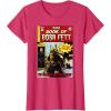 image:imageStar Wars The Book Of Boba Fett Comic Cover TShirtRed Heather