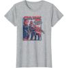 image:imageStar Wars The Book Of Boba Fett Fennec Shand Bounty Hunters TShirtHeather Grey