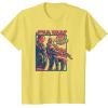 image:imageStar Wars The Book Of Boba Fett Fennec Shand Bounty Hunters TShirtLemon Yellow