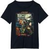 image:imageStar Wars The Book Of Boba Fett Fennec Shand Sunrise Logo TShirtBlack
