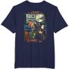 image:imageStar Wars The Book Of Boba Fett Fennec Shand Sunrise Logo TShirtNavy Blue