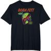 image:imageStar Wars The Book Of Boba Fett Helmet Comic Art TShirtBlack